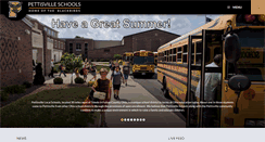 Desktop Screenshot of pettisvilleschools.org
